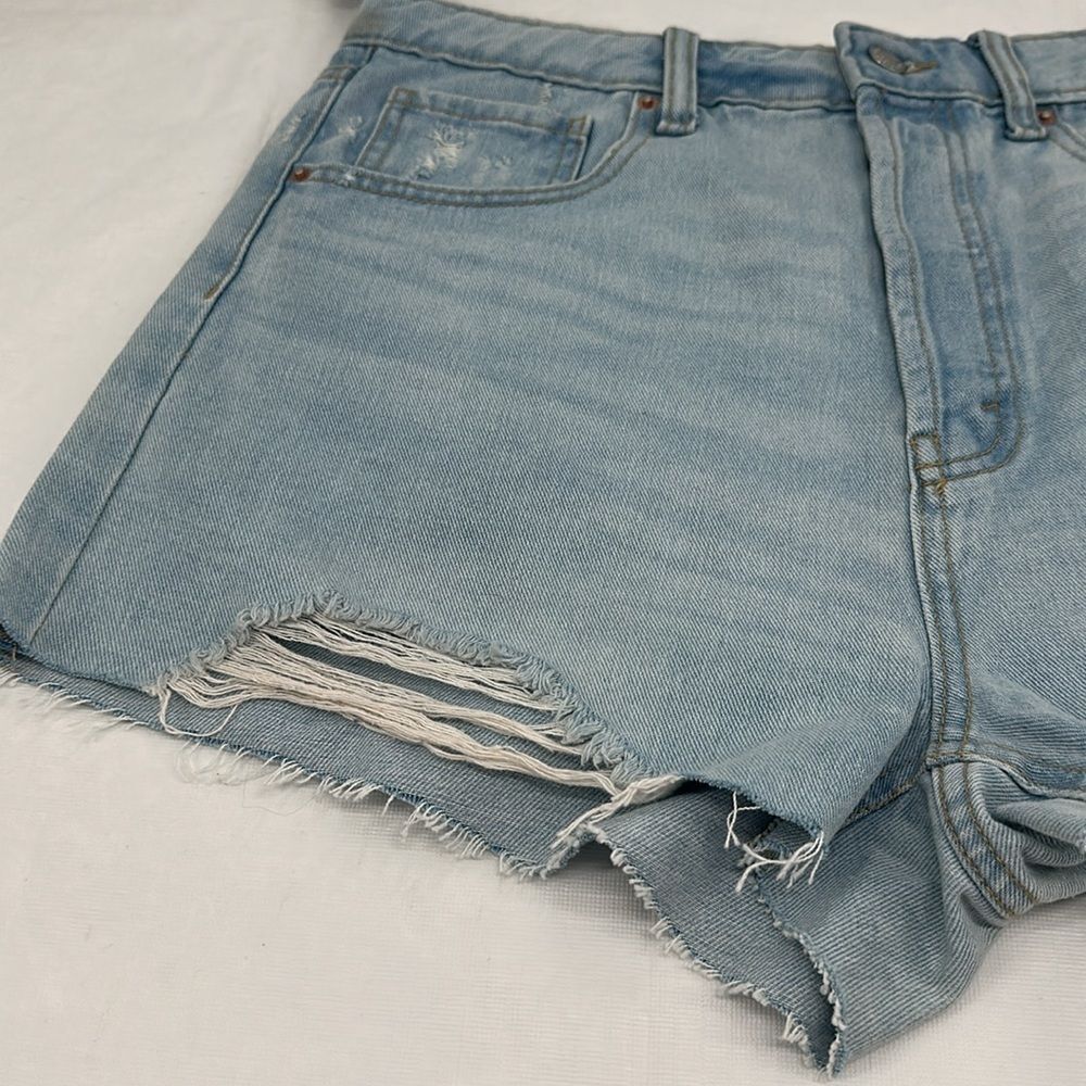 Wild Fable Shorts Wm 10/30 Highest Rise Cutoff Denim Jean Raw Edge Target - Picture 5 of 7